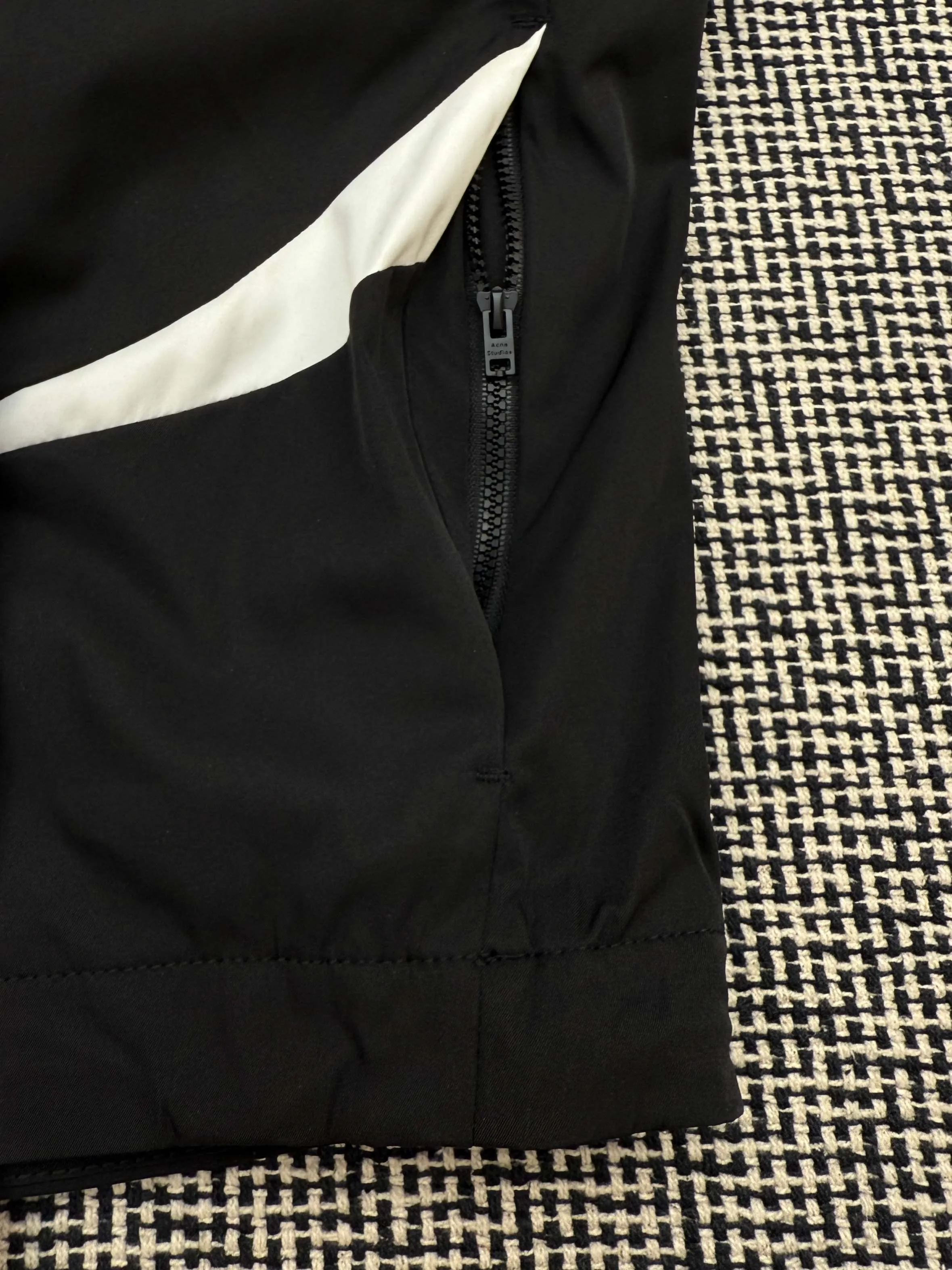 Acne Studios contrasting color patchwork embroidered jacket 46/48/50/52